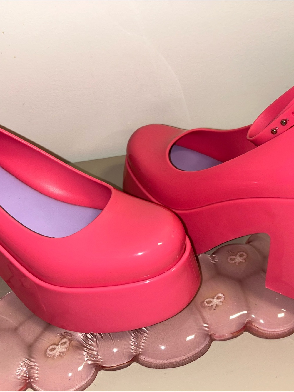 Melissa Women’s Pink Platform Pump
